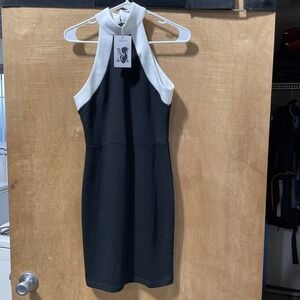 Sexy cocktail dress Black & White NWT Extra Small